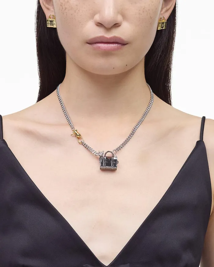 Marc Jacobs Necklaces Cats Out Of The Bag Necklace Silver 8211 Women