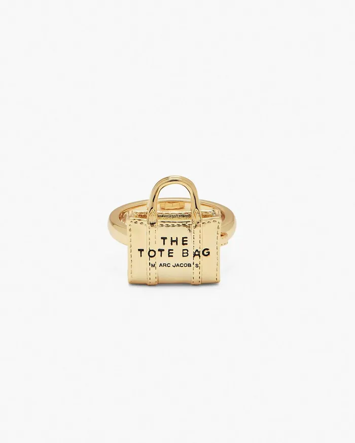 Marc Jacobs Rings The Tote Bag Ring Light Antique Gold 8211 Women
