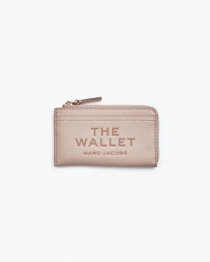 Marc Jacobs Small Wallets The Leather Top Zip Multi Wallet Rose 8211 Women