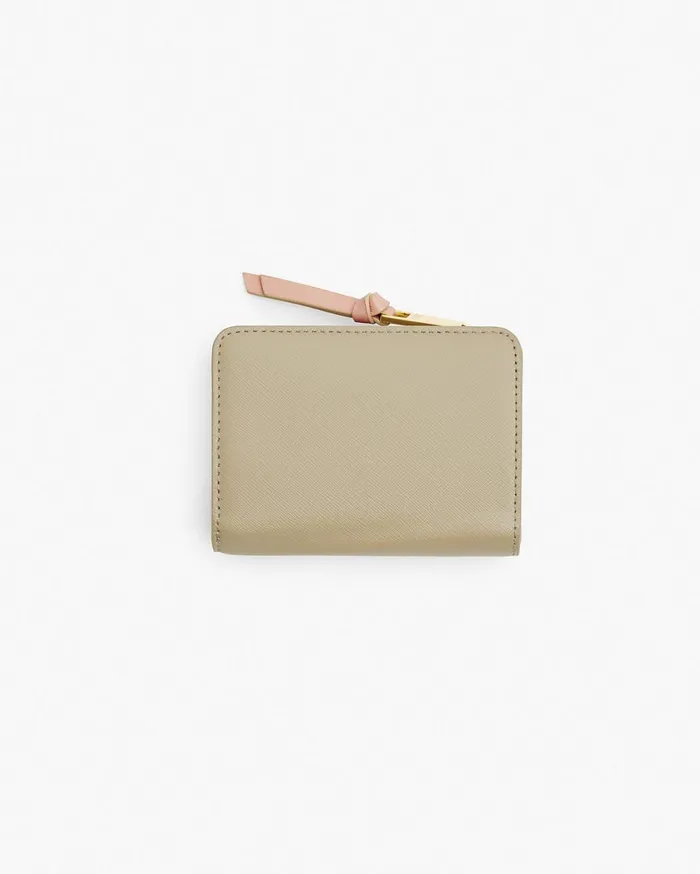 Marc Jacobs Small Wallets The Utility Snapshot Mini Compact Wallet Khaki Multi 8211 Women