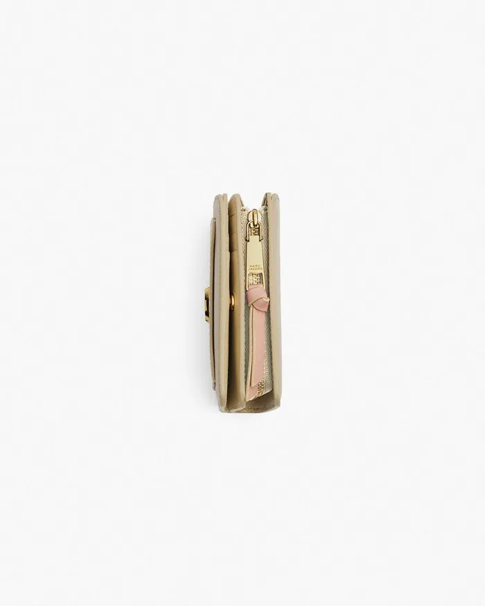 Marc Jacobs Small Wallets The Utility Snapshot Mini Compact Wallet Khaki Multi 8211 Women