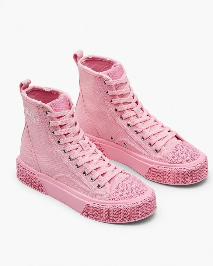 Marc Jacobs Sneakers The High Top Sneaker Ribbon Pink 8211 Women