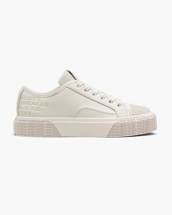 Marc Jacobs Sneakers The Leather Sneaker Cotton White 8211 Women