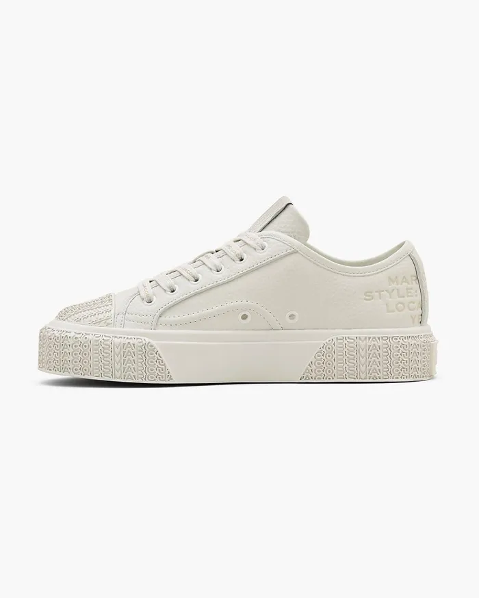 Marc Jacobs Sneakers The Leather Sneaker Cotton White 8211 Women