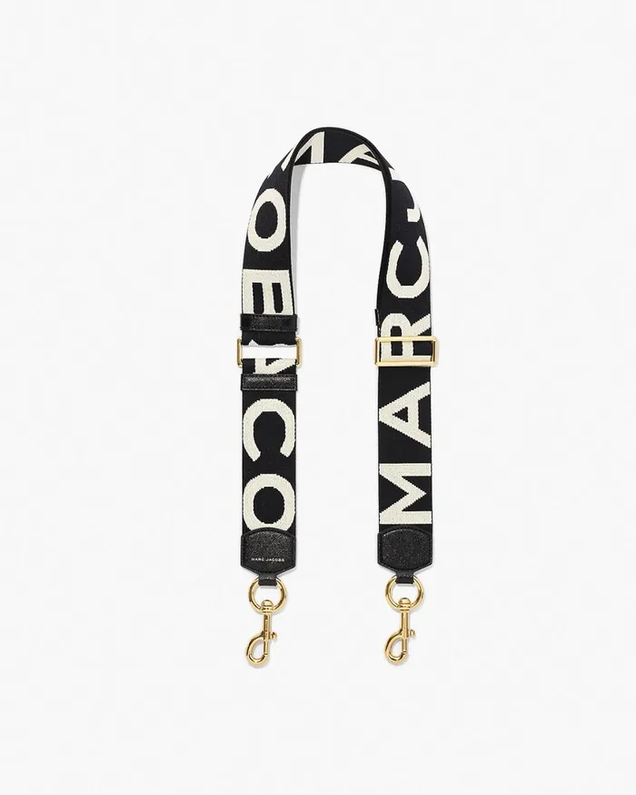 Marc Jacobs Straps The Logo Webbing Strap Blackwhite 8211 Women