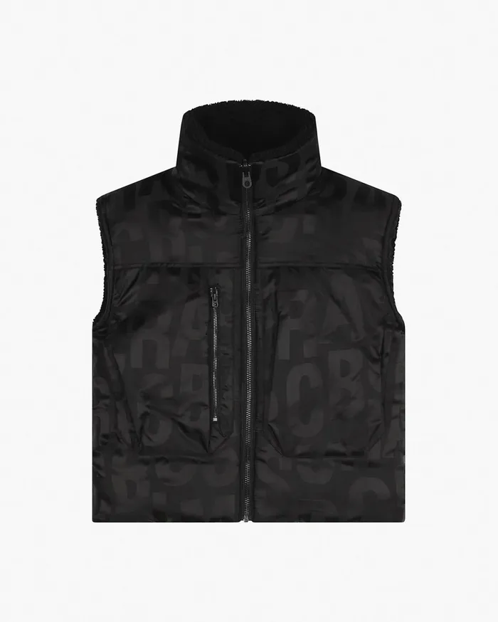 Marc Jacobs The Reversible Puffer Vest Black 8211 Kids