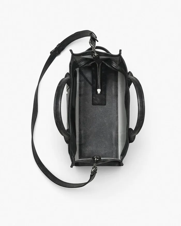 Marc Jacobs The Tote Bag The Distressed Leather Medium Tote Bag Black 8211 Women