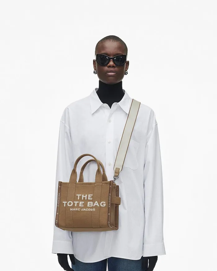 Marc Jacobs The Tote Bag The Jacquard Small Tote Bag Camel 8211 Women