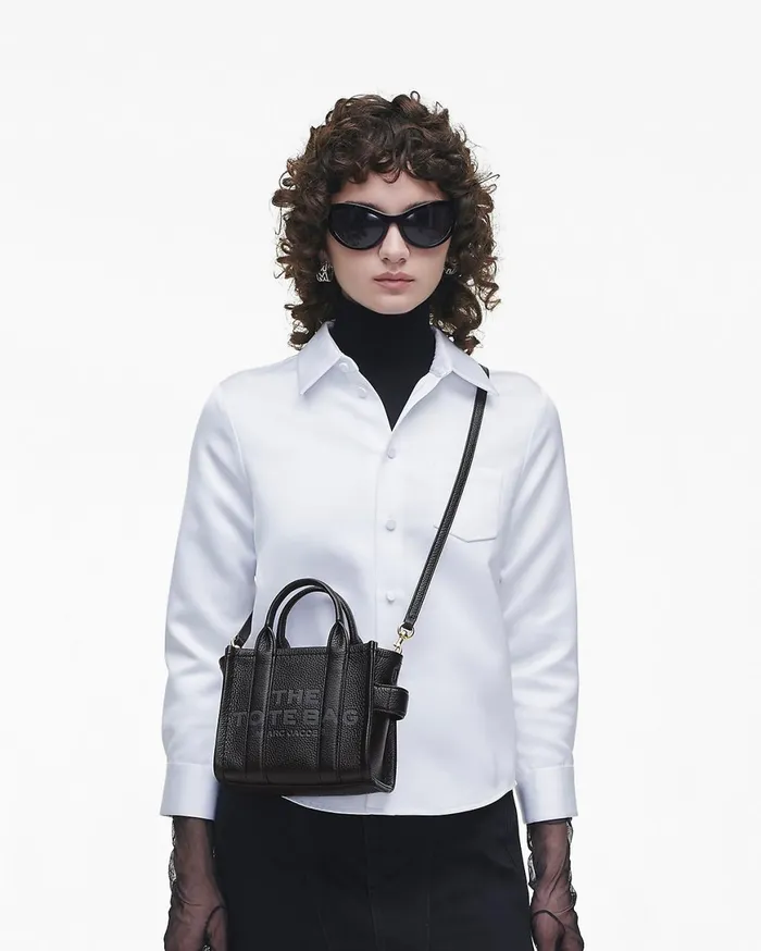 Marc Jacobs The Tote Bag The Leather Crossbody Tote Bag Black 8211 Women