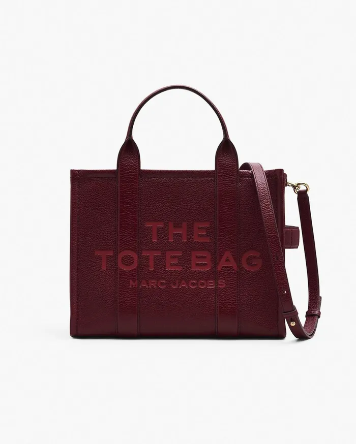 Marc Jacobs The Tote Bag The Leather Medium Tote Bag Cherry 8211 Women