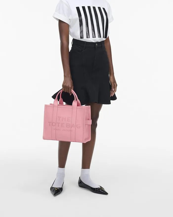 Marc Jacobs The Tote Bag The Leather Medium Tote Bag Ribbon Pink 8211 Women
