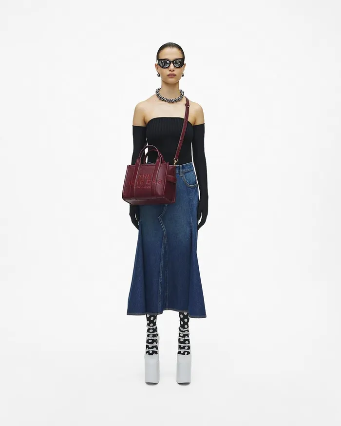 Marc Jacobs The Tote Bag The Leather Small Tote Bag Cherry 8211 Women