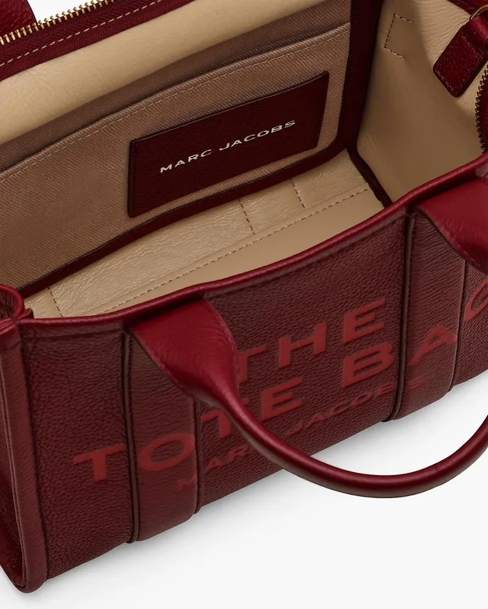 Marc Jacobs The Tote Bag The Leather Small Tote Bag Cherry 8211 Women