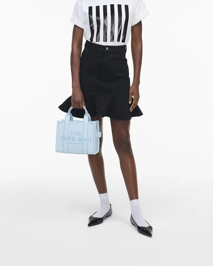 Marc Jacobs The Tote Bag The Leather Small Tote Bag Cloud Blue 8211 Women