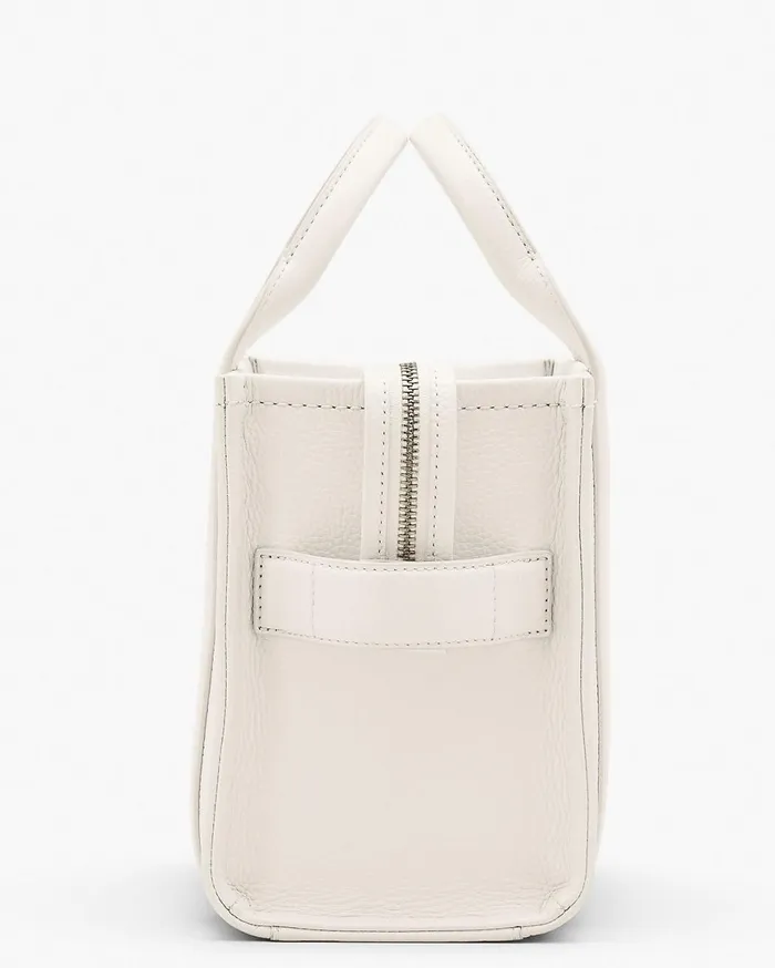 Marc Jacobs The Tote Bag The Leather Small Tote Bag Cottonsilver 8211 Women