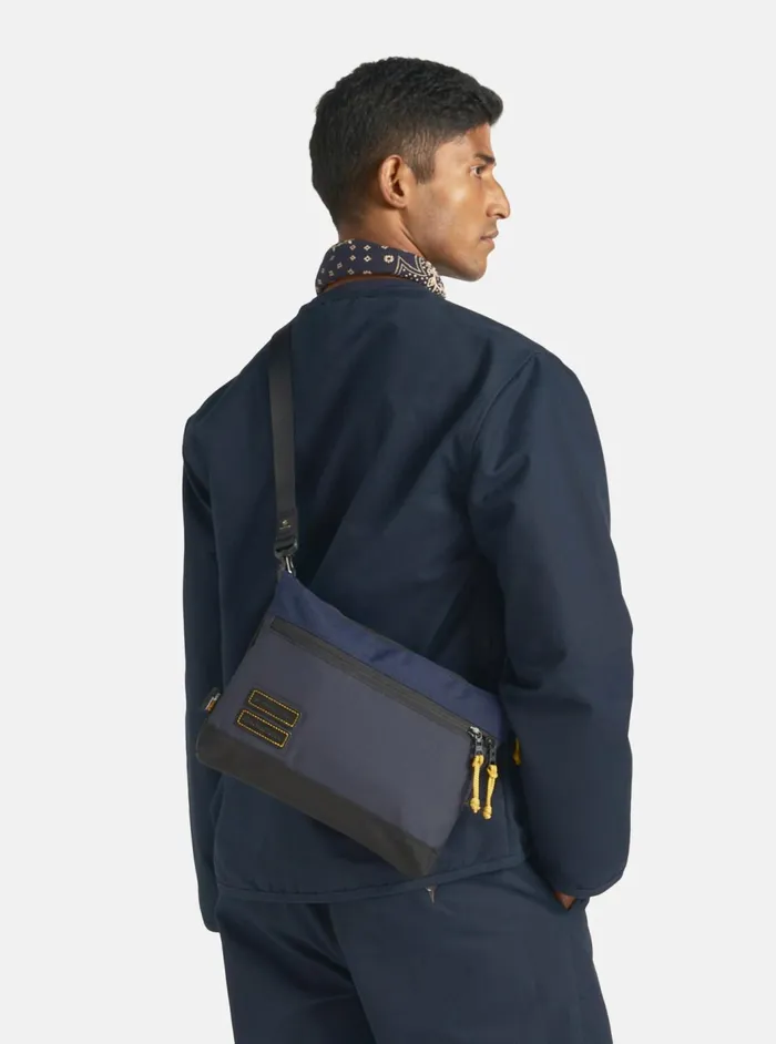 Masterpiece X Shoulder Bag In Navy Recycled Tech Canv Men Universal Works Bags