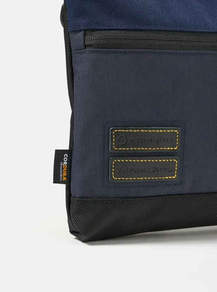 Masterpiece X Shoulder Bag In Navy Recycled Tech Canv Men Universal Works Bags