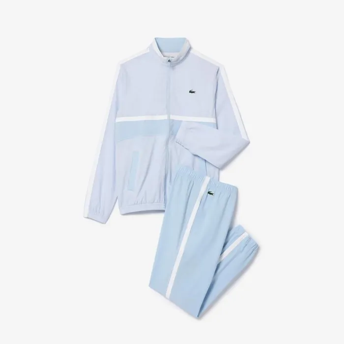 Matching Sets Men Lacoste Men039s Lacoste Sport X Novak Djokovic Sweatsuit Phoenix Blue J2g