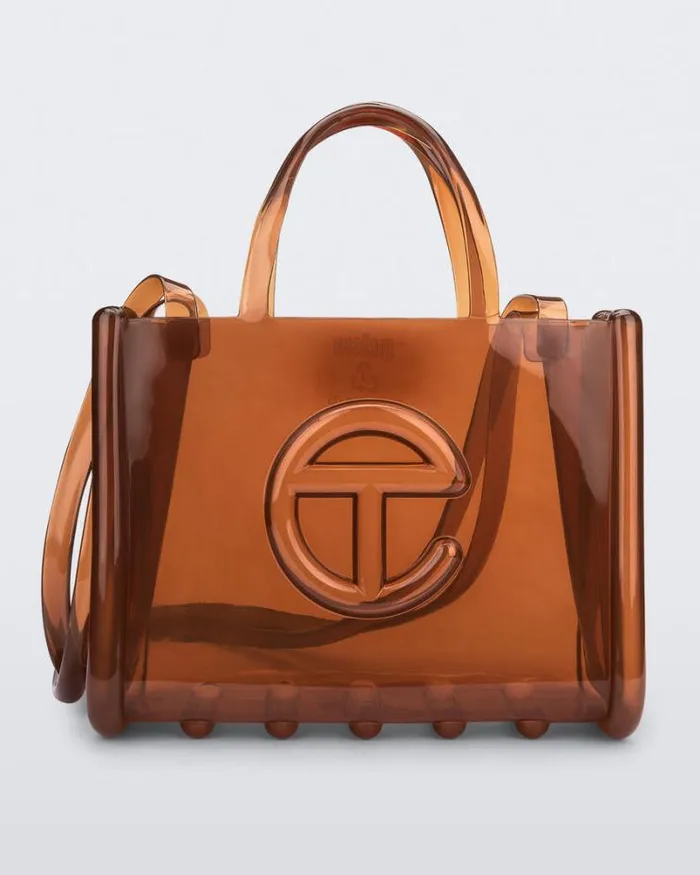 Medium Jelly Shopper Brown Women Melissa Handbags