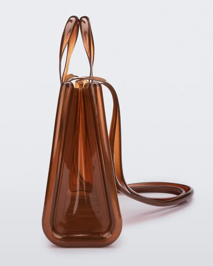 Medium Jelly Shopper Brown Women Melissa Handbags