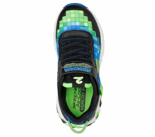 MegaCraft 20 Black Lime Kids SKECHERS Kids UK Sizes 9525