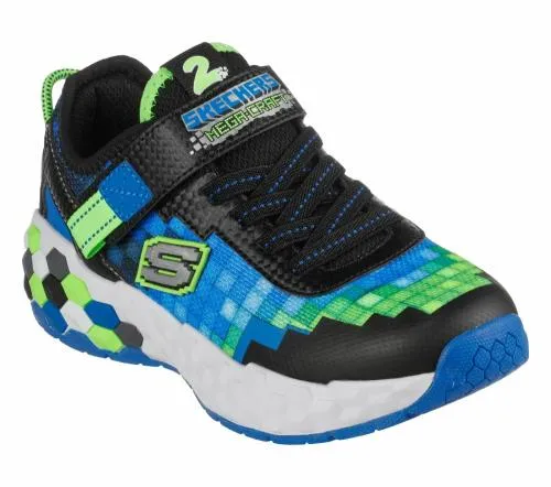 MegaCraft 20 Black Lime Kids SKECHERS Kids UK Sizes 9525