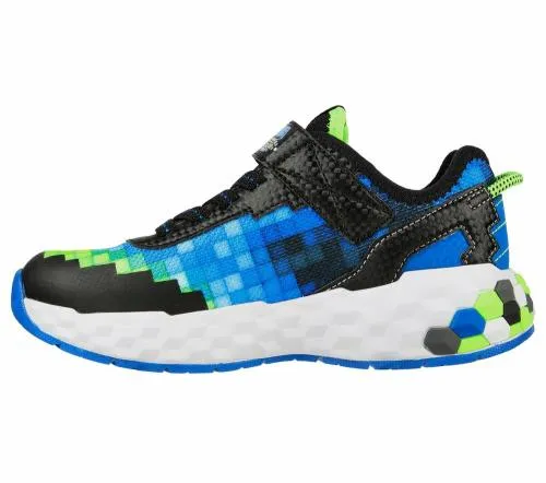 MegaCraft 20 Black Lime Kids SKECHERS Kids UK Sizes 9525