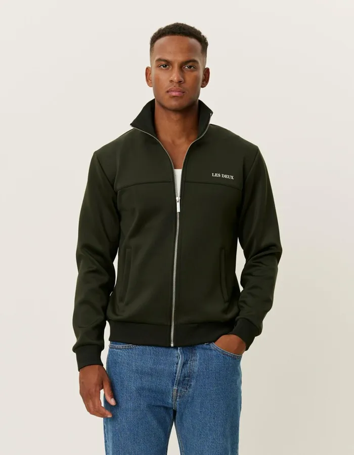 Men Ballier Track Jacket 8211 Rosin Les Deux HoodiesSweatshirts