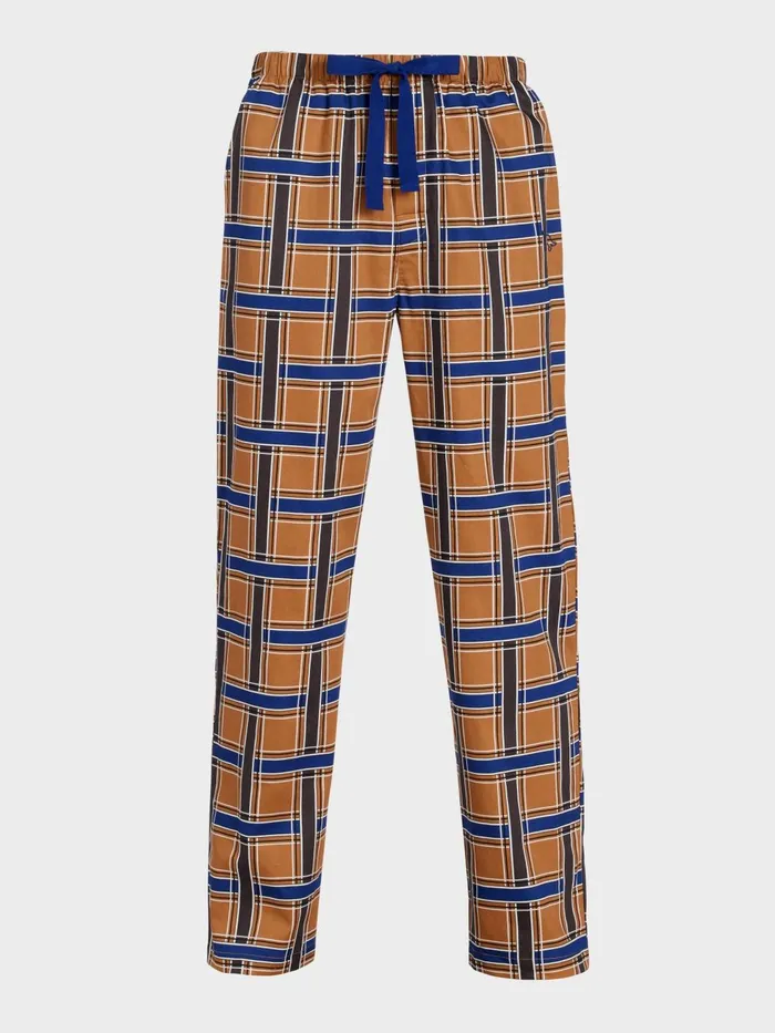 Men Classic Check Pj Pant Multi Peter Alexander Pants