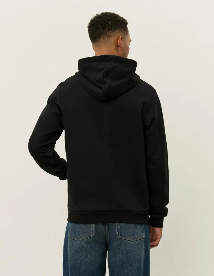 Men Clyde Zipper Hoodie 8211 BlackBlack Les Deux HoodiesSweatshirts