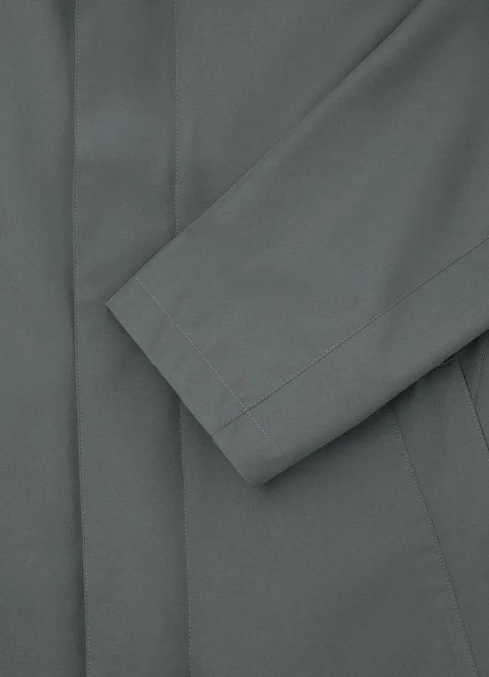 Men Coats and Jackets Hackett London WaterResistant Mac Khaki