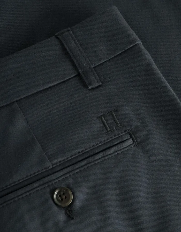 Men Como Cotton Suit Pants 8211 Dark Navy Les Deux Pants