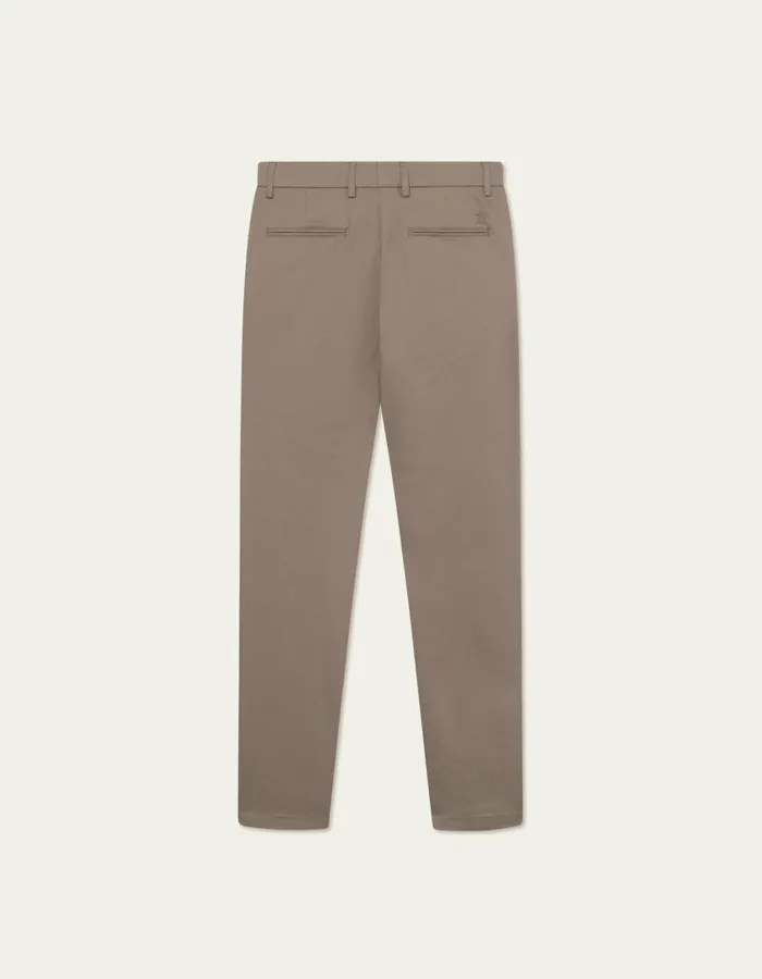 Men Como Reg Cotton Suit Pants 8211 Walnut Les Deux Pants