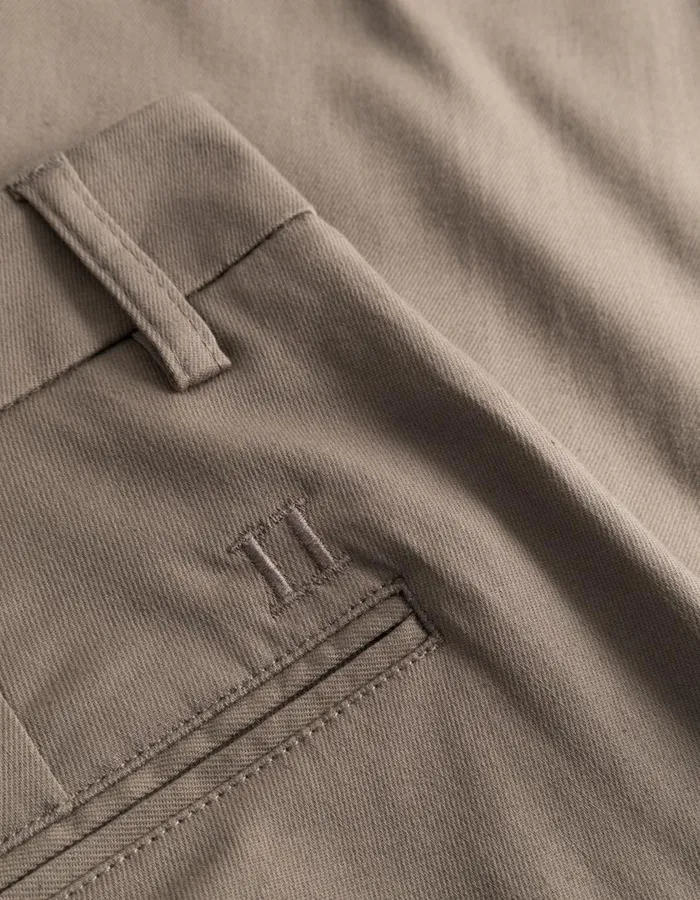 Men Como Reg Cotton Suit Pants 8211 Walnut Les Deux Pants