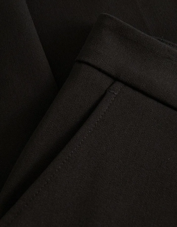 Men Como Reg Suit Pants 8211 BlackBlack Les Deux Pants