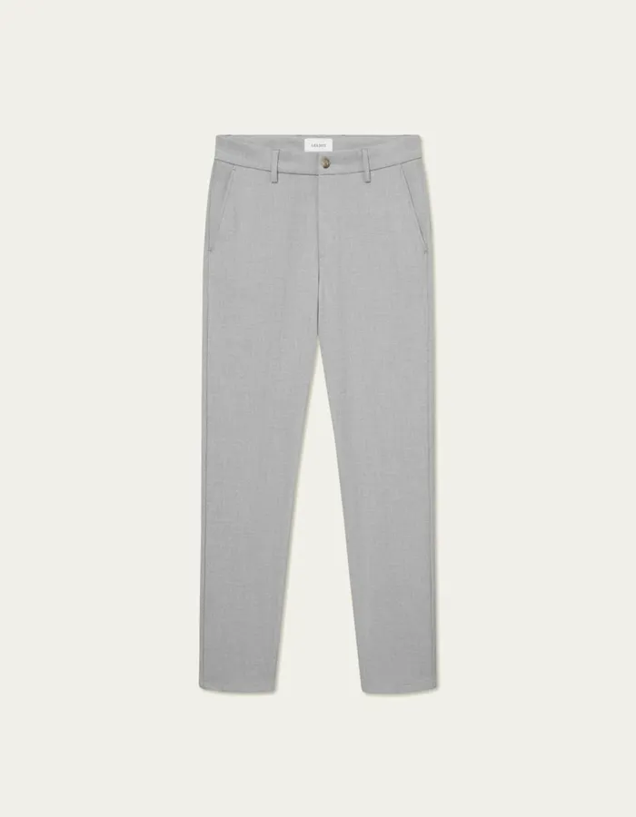Men Como Reg Suit Pants 8211 Seasonal 8211 Light Grey Melange Les Deux Pants