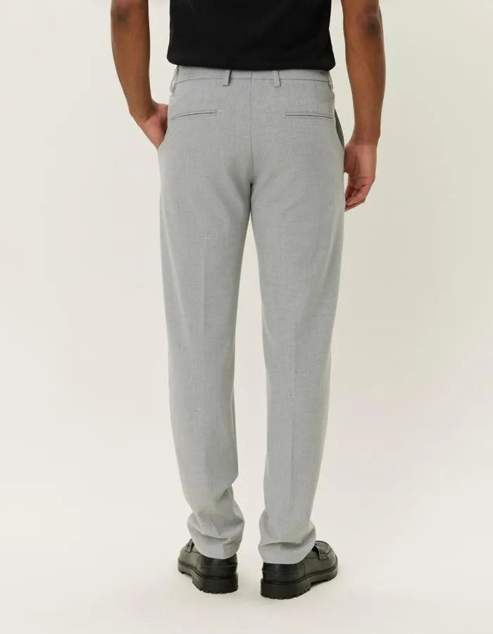 Men Como Reg Suit Pants 8211 Seasonal 8211 Light Grey Melange Les Deux Pants