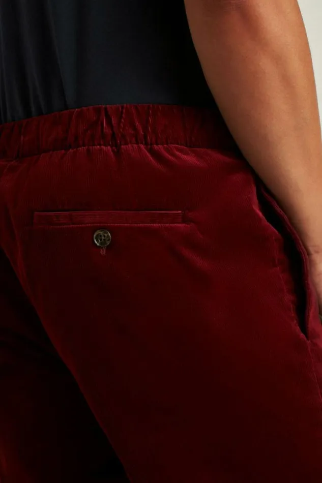 Men Corduroy Drawstring Pants Spiced Brandy Bonobos Joggers and Athleisure