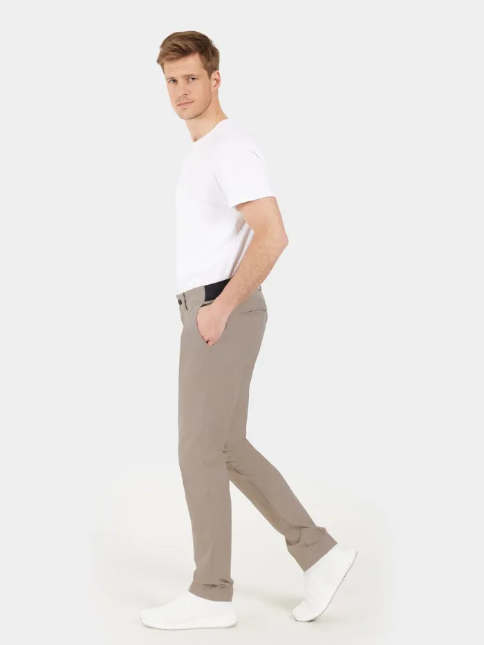Men Darren Pants Ash Brown Didriksons Walking Trousers