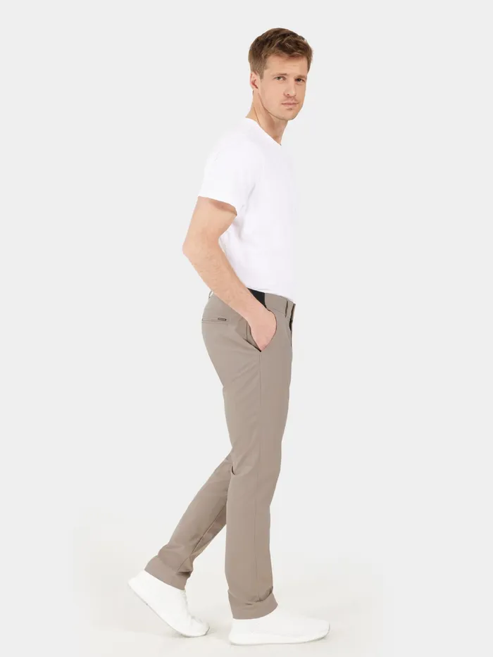 Men Darren Pants Ash Brown Didriksons Walking Trousers