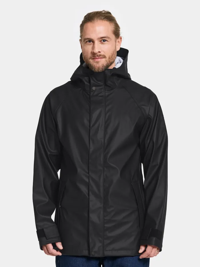 Men Darwin Jacket Galon Black Didriksons Autumn Jackets