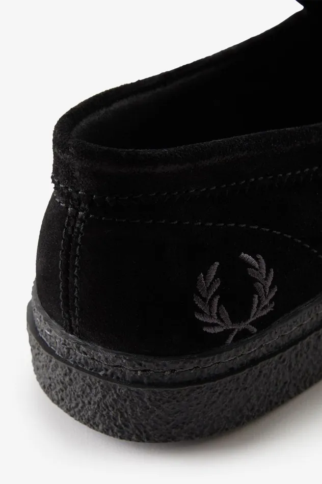 Men Dawson Loafer Black Fred Perry Shoes