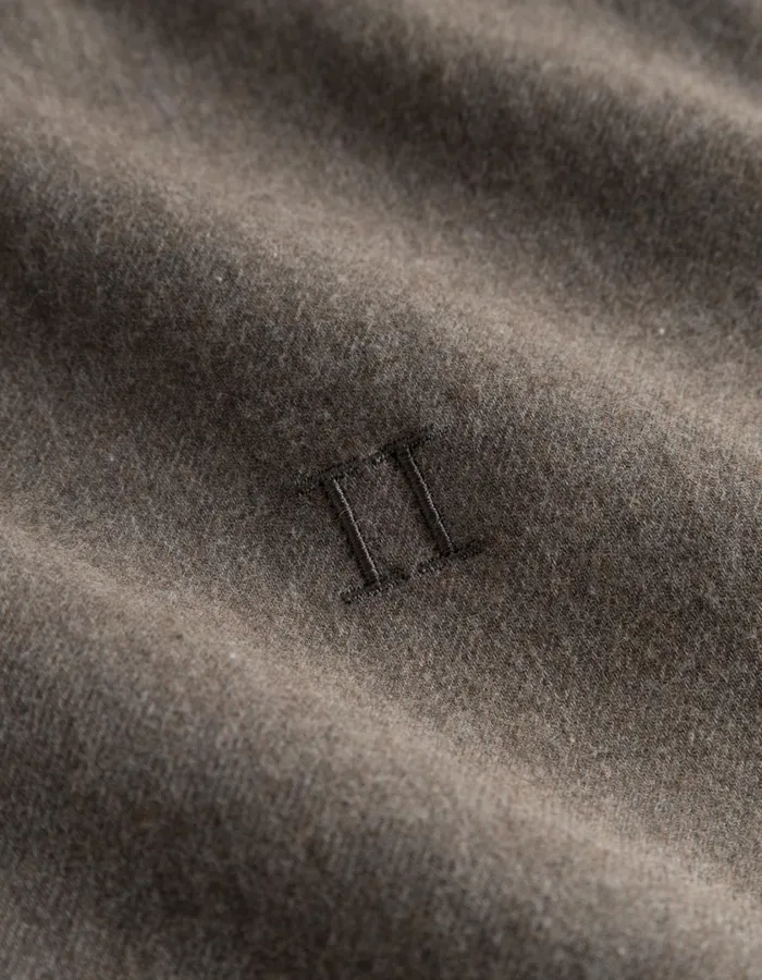 Men Desert Reg Shirt 8211 Mountain Grey Melange Les Deux ShirtsOvershirts
