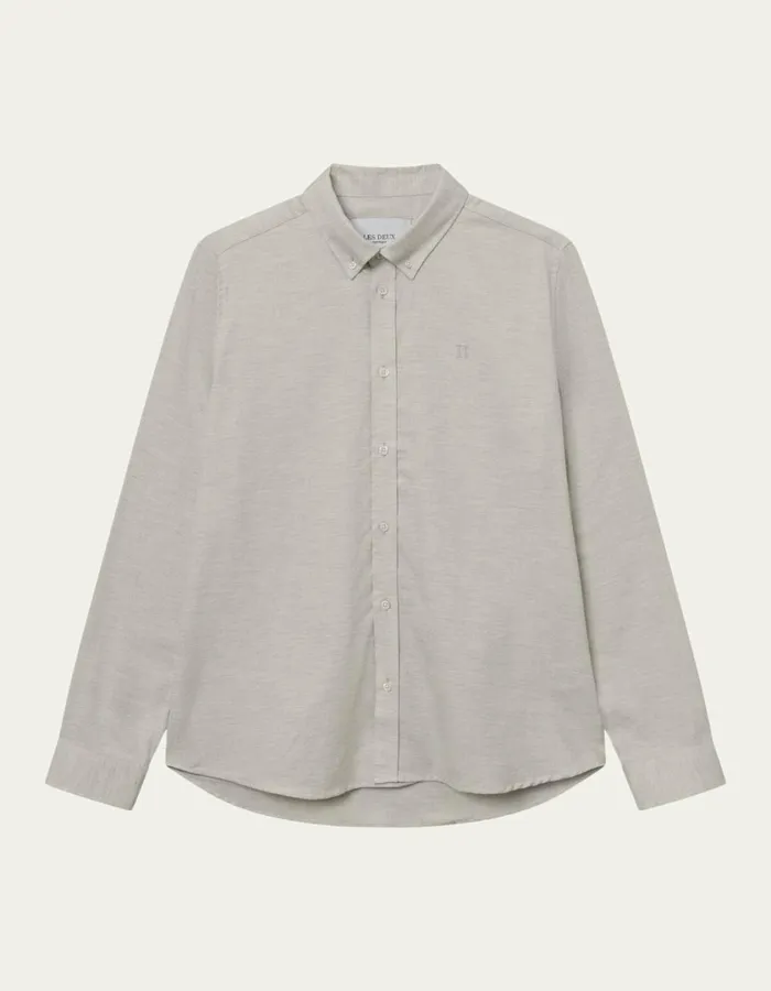 Men Desert Shirt 8211 Snow Melange Les Deux ShirtsOvershirts