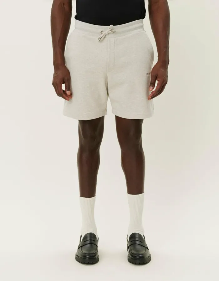 Men Dexter Sweatshorts 8211 Ivory Melange Les Deux Shorts