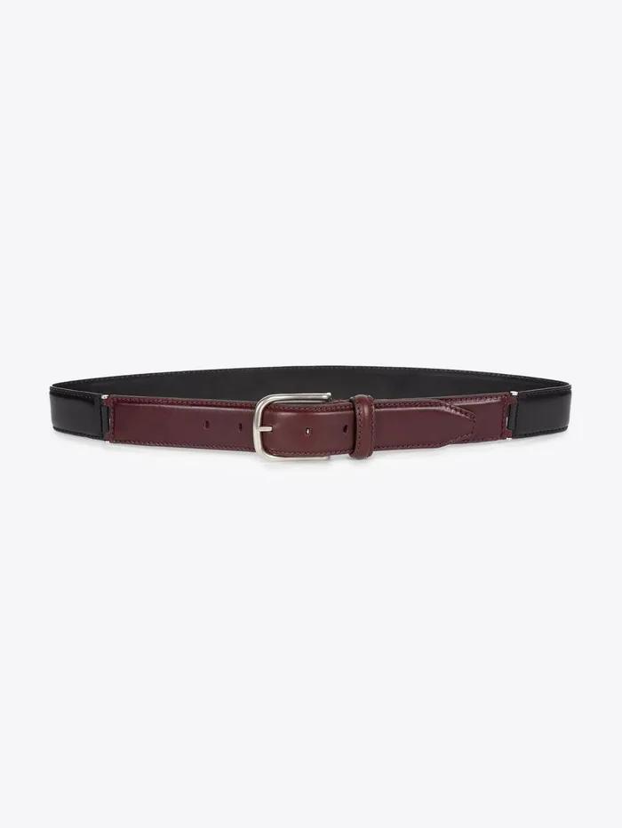 Men Dries Van Noten Belts Bicolor Belt