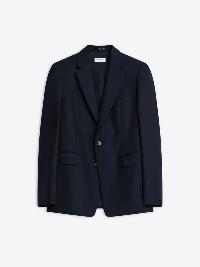Men Dries Van Noten Blazers Slim Fit Blazer