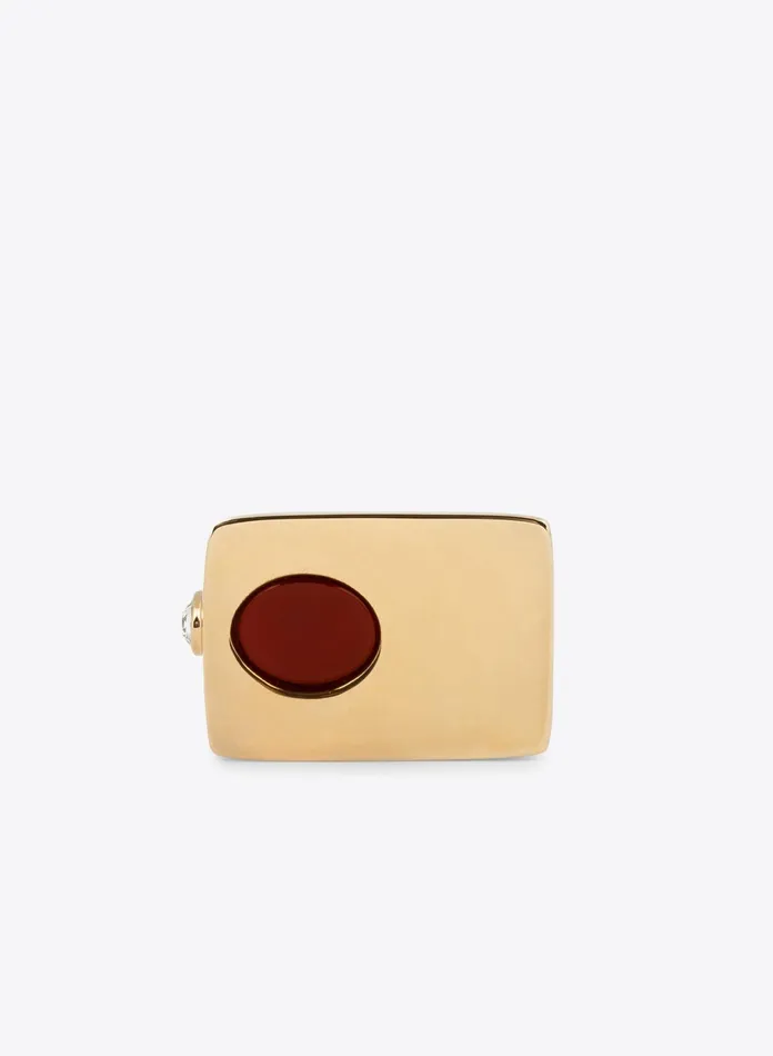 Men Dries Van Noten Jewelry Stone Signet Ring
