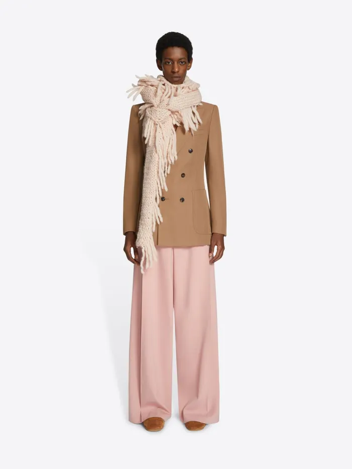 Men Dries Van Noten Pants Wide Pleated Pants