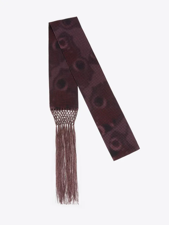 Men Dries Van Noten Scarves and Foulards Printed Scarf